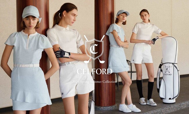 【CELFORD(セルフォード)】ゴルフライン「CELFORD GOLF」の24年春夏コレクションを3月8日(金)に公開！NEW ERA(R)コラボアイテムも登場