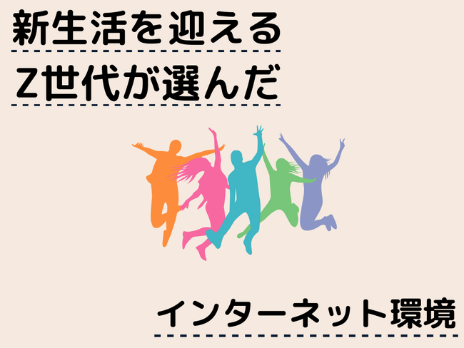 新生活を控えたZ世代が選ぶインターネット環境とは？