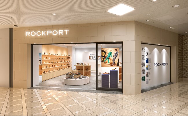 米国レザーシューズブランド【ROCKPORT/ロックポート】国内最大規模の直営店をオープン！3月15日（金）横浜ランドマークプラザ店