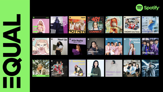 Spotify、3月8日の国際女性デーを祝って、Spotifyの22の人気公式プレイリストのカバーに女性アーティストが登場