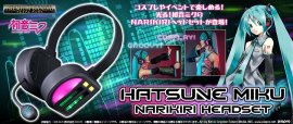 初音ミク NARIKIRI ヘッドセット 初音ミク NARIKIRI ヘッドセット