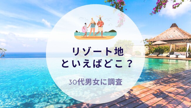 リゾート地といえばどこ？30代男女に調査｜沖縄旅行＆リゾート・ホテル情報サイトがアンケート