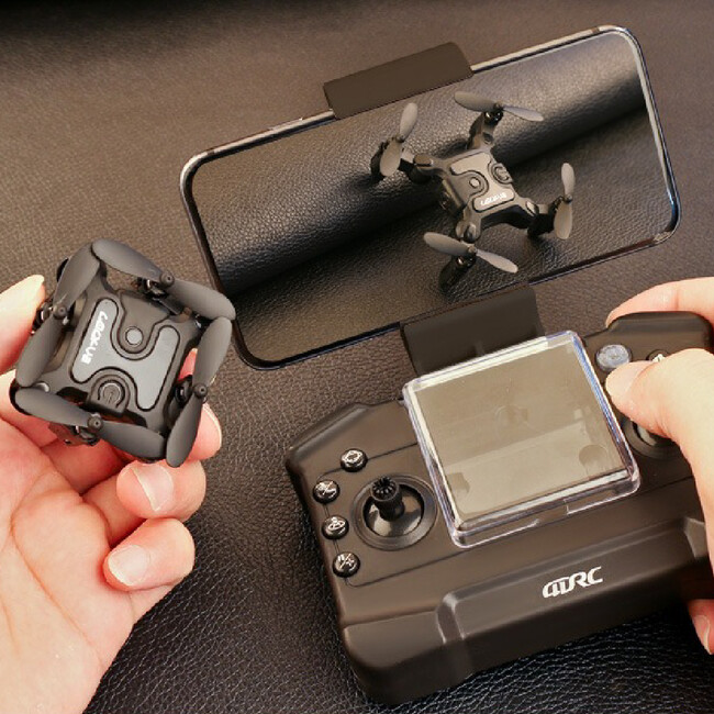 手のひらサイズでリモコン内に収納できる、カメラ搭載の超小型ドローン「GeeQuad-Mini」を共同購入プラットフォーム「Crowd」でキャンペーン開始