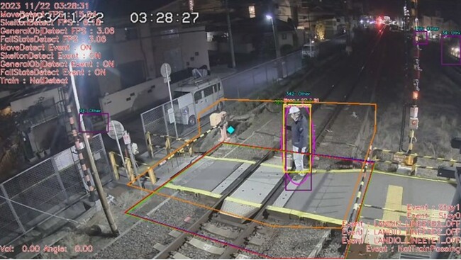 ～踏切事故を防止～南海電鉄の踏切安全対策に関する導入試験に「踏切滞留AI監視システム」で参加