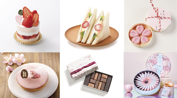 お花見気分を先取り！「春のフードフェス」に‟桜スイーツ”が登場