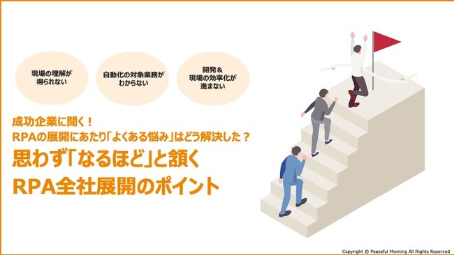 DXツール導入のご参考に：思わず「なるほど」と頷くRPA全社展開のポイントガイドブックを公開