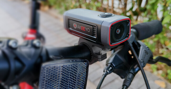 【未来の自転車やバイクツーリング、走行セキュリティをお届け】バイク・自転車用ドライブレコーダーAKEEYO AKY-710S登場！
