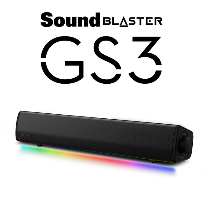 ピーク出力24Wのパワフル サウンドとSuperWide技術によるワイドなサウンド ステージによって、臨場感あふれるサウンドをお届けするRGB ライティング搭載のゲーミング サウンドバー登場