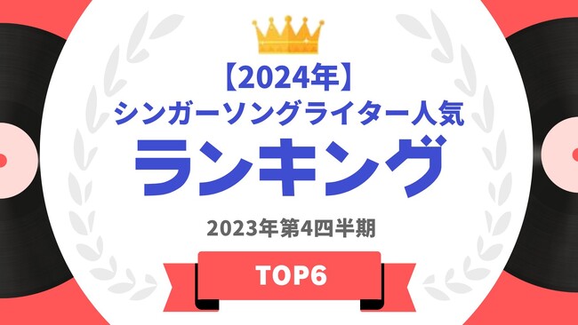『タレントパワーランキング』が2024年版シンガーソングライターのランキングを発表！WEBサイト『タレントパワーランキング』ランキング企画第310弾！！