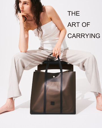 エシカルな軽量素材を採用したNEWバックブランド「THE ART OF CARRYING」より、ニューモデルがリリース