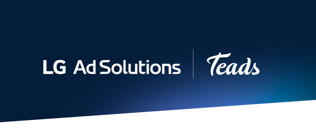 Teads、LG アドソリューションズ社と独占的グローバルパートナーシップを締結