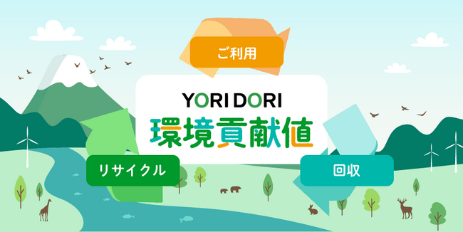 トナー・オフィス用品の総合通販サイト『YORIDORI』が実質CO2削減量等の「環境貢献値」可視化サービスを開始