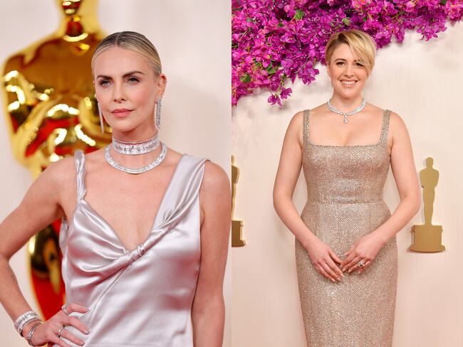【ブシュロン】シャーリーズ・セロン、グレタ・ガーウィグなどのセレブリティがブシュロンのハイジュエリーを纏い、第96回アカデミー賞に登場