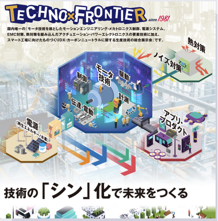 【出展募集受付中】7月開催：ものづくり要素技術と生産技術の展示会〈TECHNO-FRONTIER2024〉