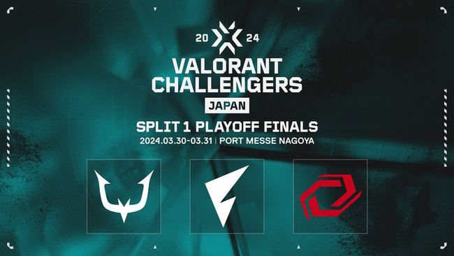 VALORANT Challengers Japan 2024 Split 1 Playoff Finals「REJECT」「FENNEL」「Sengoku Gaming」がオフライン大会に出場決定！