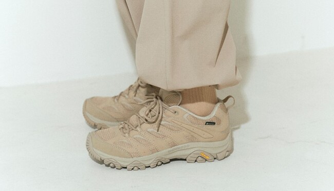 ストリートウェアにも進化したMERRELLのアイコン「MOAB 3 SYNTHETIC GORE-TEX(R)」より、あらゆるワードローブにフィットするSS24の新色 ”ニュートラルカラーパック”が登場
