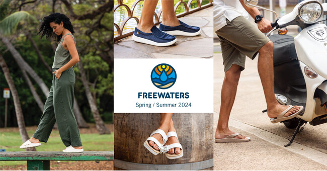カリフォルニア発サスティナブルフットウェアブランド『FREEWATERS』2024SPRINGコレクション発表！