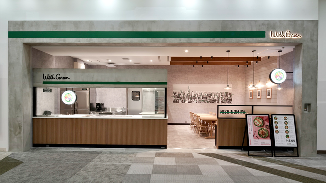 サラダボウル専門店『WithGreen』　阪急西宮ガーデンズに2024年3月15日オープン