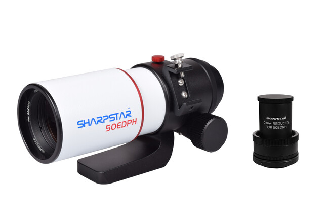 ミニチュアサイズの本格派ED鏡筒。SHARPSTAR「50EDPH」、専用レデューサー発売