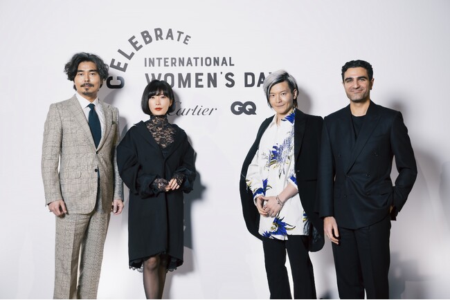 カルティエ、2024年3月8日（金）国際女性デーに『GQ JAPAN』とともに「CELEBRATE INTERNATIONAL WOMEN’S DAY」を開催。