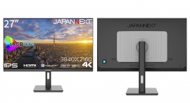 JAPANNEXTが27インチ IPSパネル搭載の4K液晶モニターを33,980円で3月15日(金)に発売 JAPANNEXTが27インチ IPSパネル搭載の4K液晶モニターを33,980円で3月15日(金)に発売