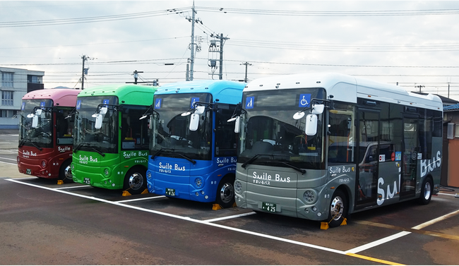 京福バス株式会社様へ小型コミュニティEVバスを4台納車いたしました