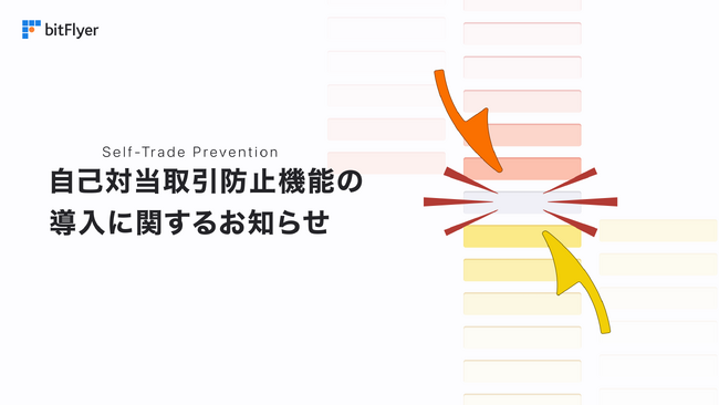 自己対当取引防止機能（Self-Trade Prevention）の導入に関するお知らせ