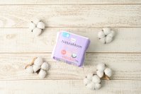 軽失禁ケアの新商品が2024年4月5日よりEC先行販売　ノンポリマー＆オーガニックコットン ナチュラムーン『吸水パッド(羽つき)』