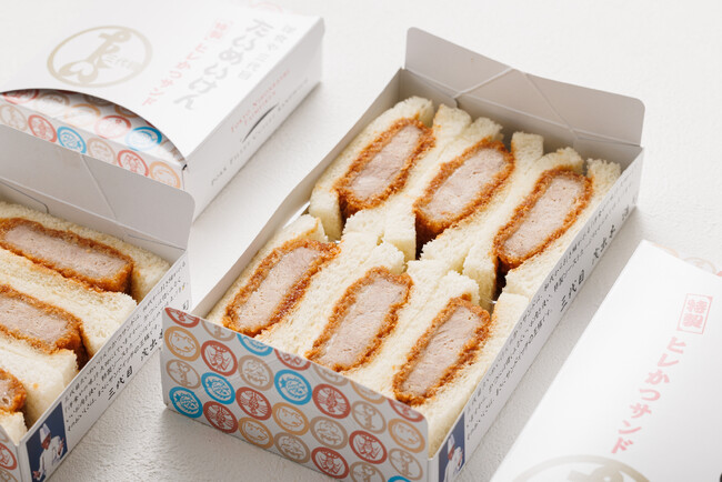 老舗洋食店「三代目たいめいけん」創業から愛され続けるロングセラー「ヒレかつサンド」を大幅リニューアル！3/19（火）首都圏店舗で販売開始！