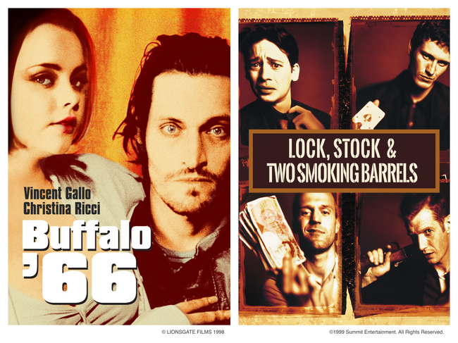 【2週間限定上映！90年代映画特集】名古屋・大須シネマにて『バッファロー'66』、『ロック、ストック＆トゥー・スモーキング・バレルズ』の上映が決定