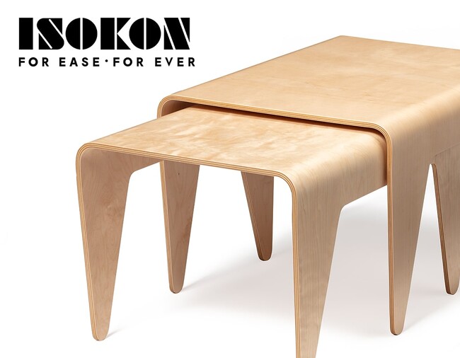 新商品 モダンで革新的なプライウッド家具「アイソコン」
