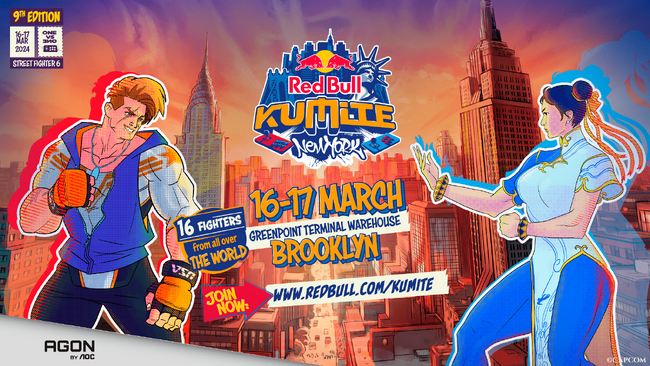世界屈指の人気と地位を誇る「ストリートファイター6」トーナメント Red Bull Kumite 2024　世界大会結果発表！