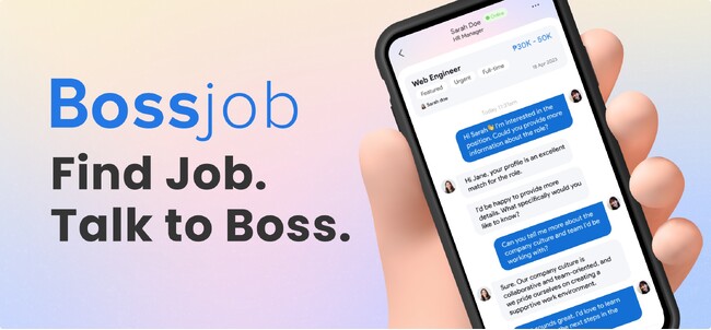 世界300万人が利用する最新AIが搭載されたグローバル採用アプリ「Bossjob」が日本にローンチ