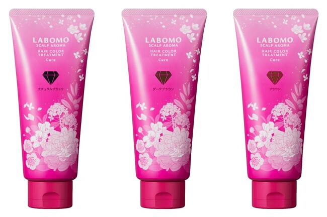 シリーズ最多33種類※1の美容保湿成分※2配合！『ラボモ スカルプアロマ ヘアカラートリートメント キュア』 新発売！