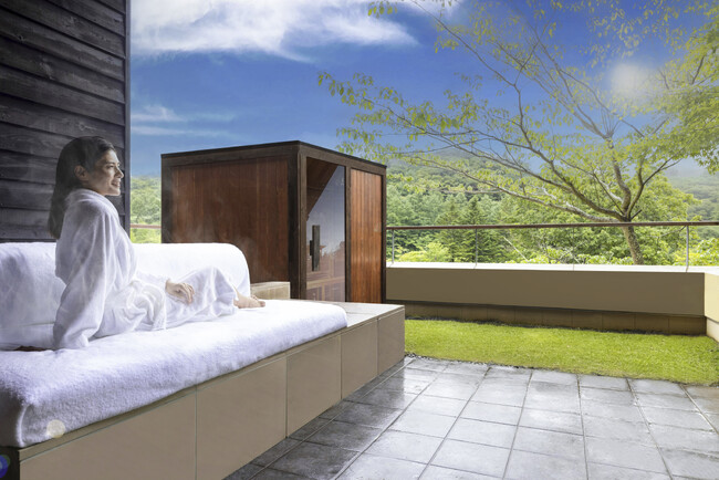 【星のや軽井沢】温泉療法専門医早坂信哉氏監修プライベートサウナ付き客室で心身ともにリフレッシュする滞在プログラム「軽井沢 蒸湯滞在 -夏-」実施｜期間：2024年5月13日～8月31日