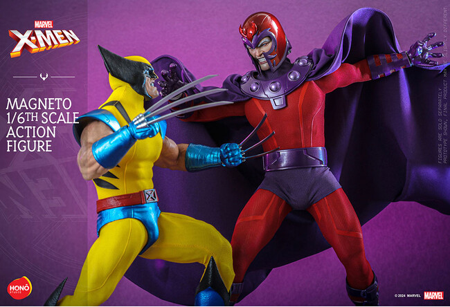 ホットトイズの1/6スケールフィギュア新ブランド【炎スタジオ】誕生。「X-MEN」より、コミック版のウルヴァリンとマグニートーを立体化！