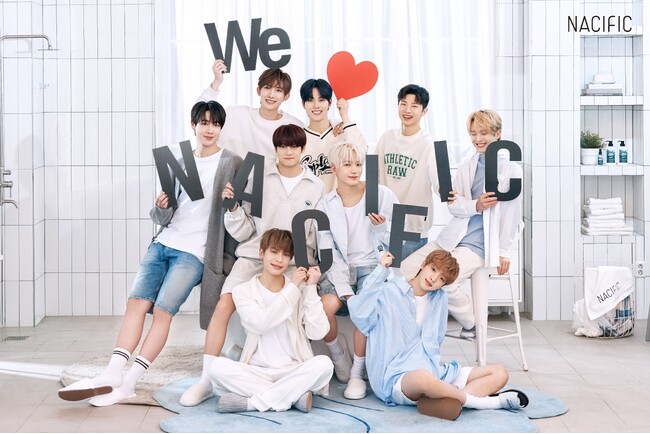 K-popグループ“サイカース(xikers)”韓国ブランドNACIFICのヘア・ボディモデルに抜擢