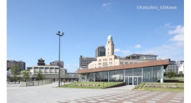 鉄道の歴史と桜の汽車道散策