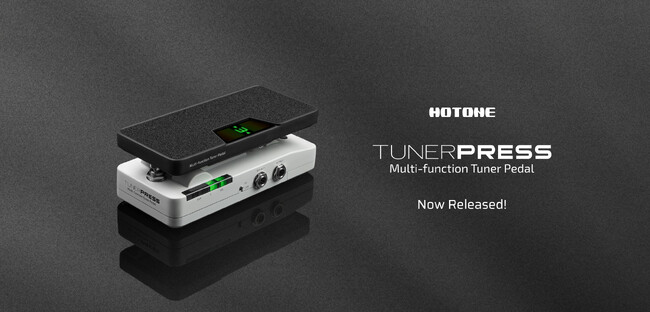 HOTONEからマルチタスクでライトウェイトの優れもの「TUNER PRESS」が発売