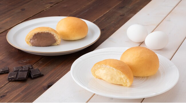 【シリーズ累計販売数1,200万個突破（※1）】ファミリーマート『冷やして食べる とろけるくりーむパン』「カスタード」はコクアップ！「チョコレート」は濃厚に！リニューアル