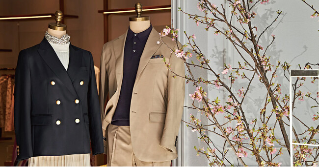 【東日本大震災 継続支援活動】”桜と希望“をテーマにした特別企画商品を発売「ポール・スチュアート」