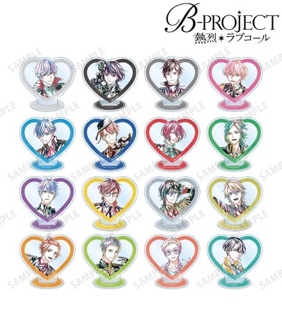 『B-PROJECT ～熱烈＊ラブコール～』のトレーディング Ani-Art 第2弾 アクリルスタンドなどの受注を開始！！アニメ・漫画のオリジナルグッズを販売する「AMNIBUS」にて