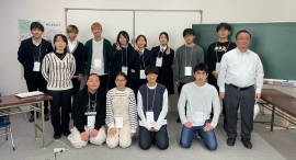 鬼北町にて新居浜高専出前講座を開催