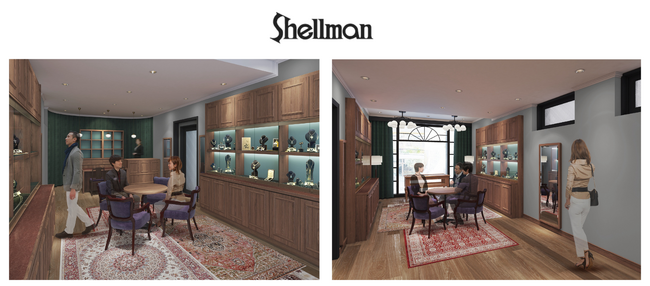 アンティークジュエリー＆ウォッチの『Shellman青山店』2024年３月29日(金)　青山店が移転リニューアルOPEN