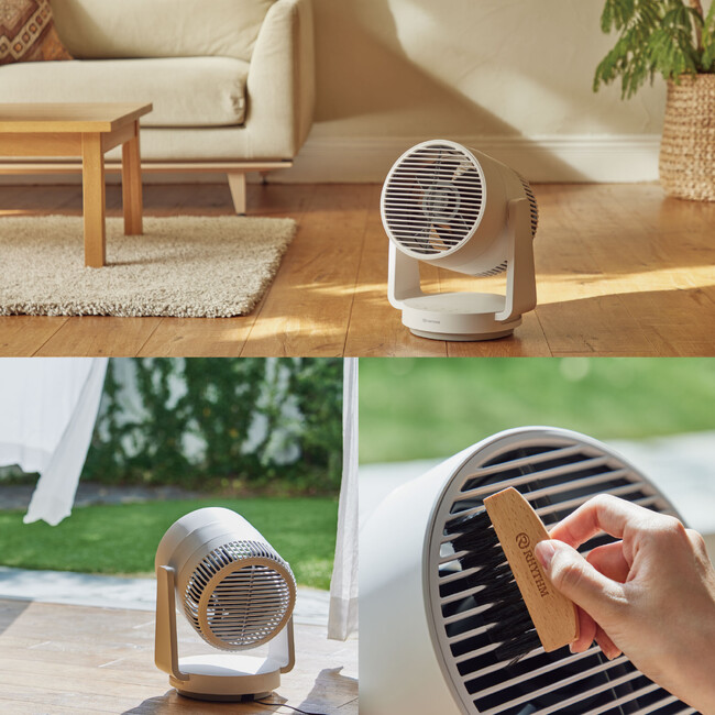 「こそうじ」しやすい2重反転ファンサーキュレーター「Silky Wind Circulator（シルキーウインドサーキュレーター）」発売