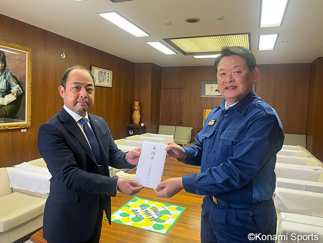 ジャザサイズジャパン　令和6年能登半島地震に伴う石川県七尾市への義援金寄付