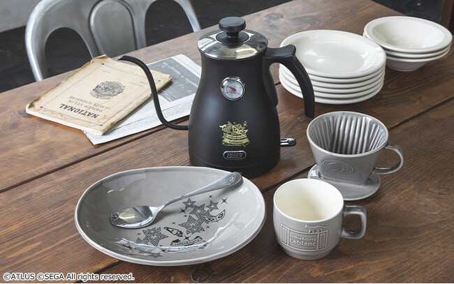『ペルソナ5 ザ・ロイヤル』より、コーヒーやカレーを楽しめるおしゃれなキッチン雑貨が新登場！