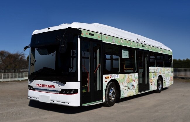 ―立川バス×すみっコぐらしー すみっコぐらしとのコラボデザインの大型電気バスの運行が開始！