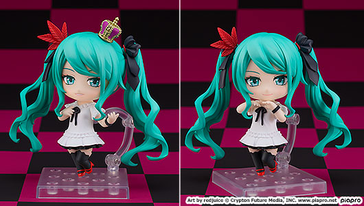 『キャラクター・ボーカル・シリーズ01 初音ミク』より「初音ミク」が、イラストレーターredjuice氏によって描かれた最新イラスト「ワールドイズマイン 2024」を元にねんどろいど化！