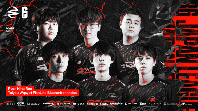 eスポーツチームSCARZ、レインボーシックス シージの国内最大規模の大会『BLAST R6 JAPAN LEAGUE 2024』に出場